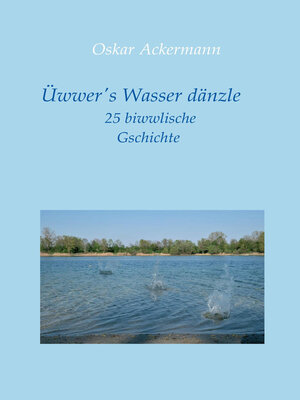 cover image of Üwwer's Wasser dänzle